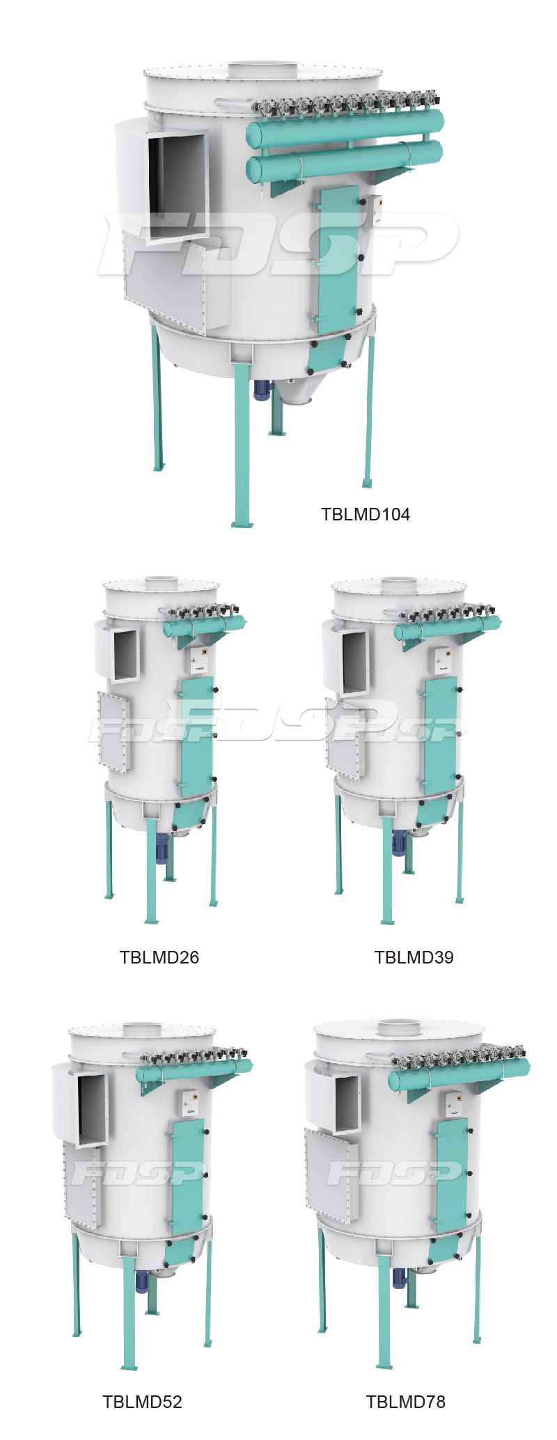 उच्च गुणवत्ता टीबीएलएमडी श्रृंखला ड्रम पल्स फ़िल्टर