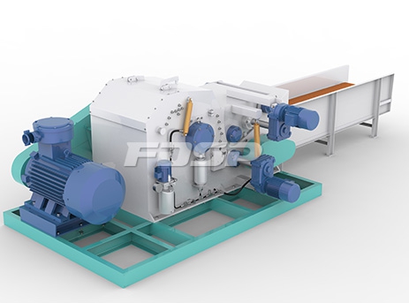 लकड़ी के टुकड़े करने वाला उपकरण